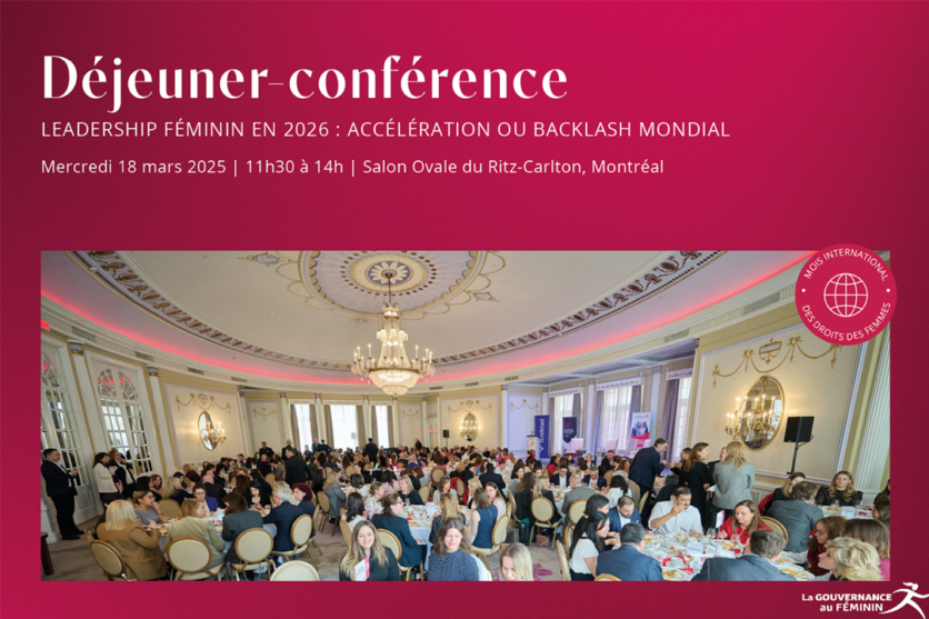 Déjeuner-conférence pour le Mois international des droits des femmes