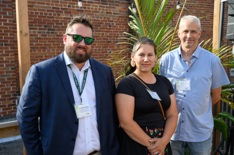 Summer cocktail with Minister Boulet in attendance