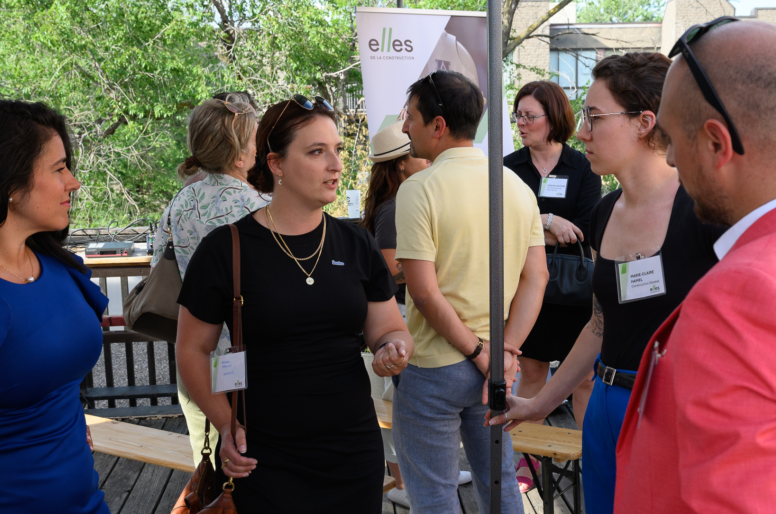 Summer cocktail with Minister Boulet in attendance