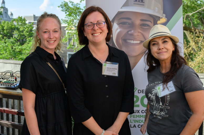 Summer cocktail with Minister Boulet in attendance