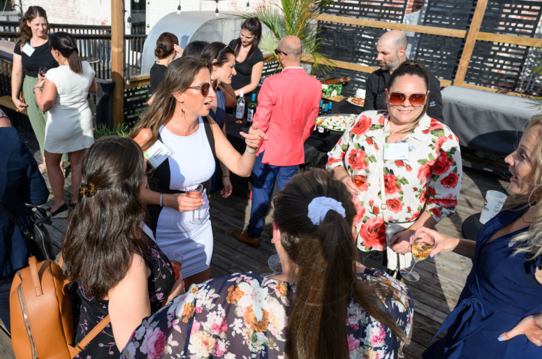 Summer cocktail with Minister Boulet in attendance