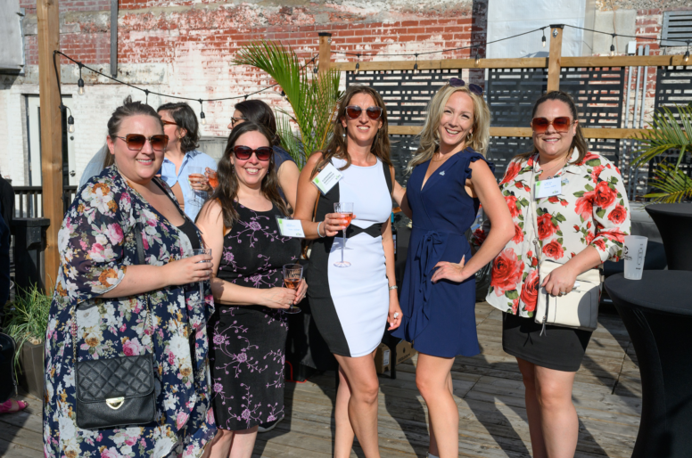 Summer cocktail with Minister Boulet in attendance