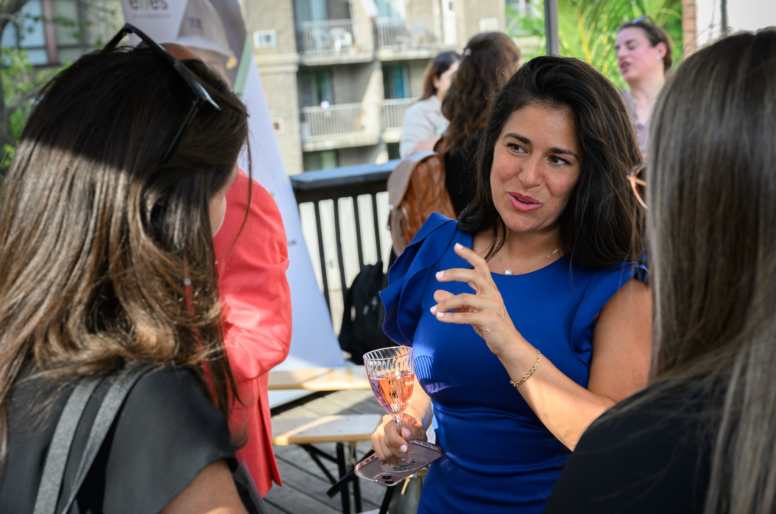 Summer cocktail with Minister Boulet in attendance
