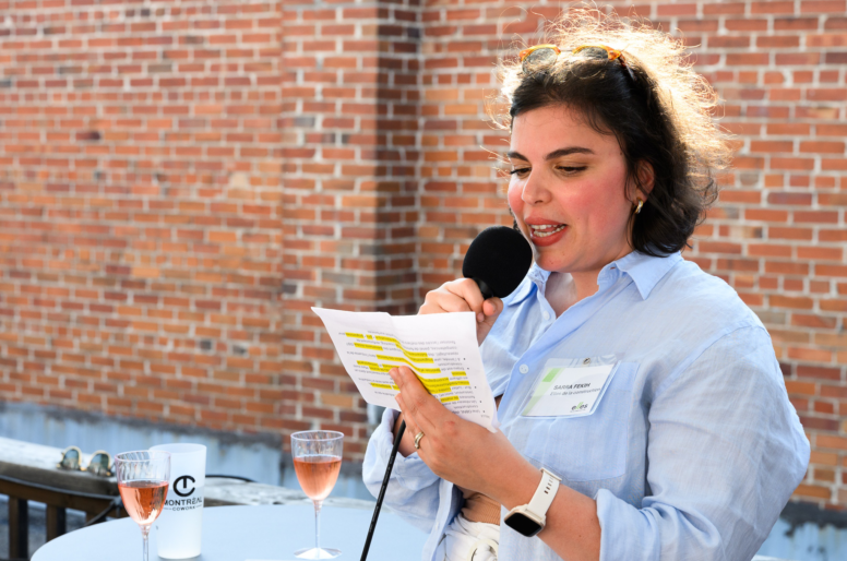 Summer cocktail with Minister Boulet in attendance