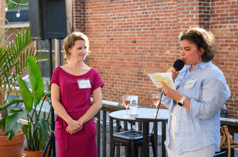 Summer cocktail with Minister Boulet in attendance