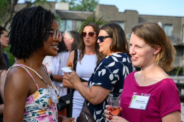 Summer cocktail with Minister Boulet in attendance