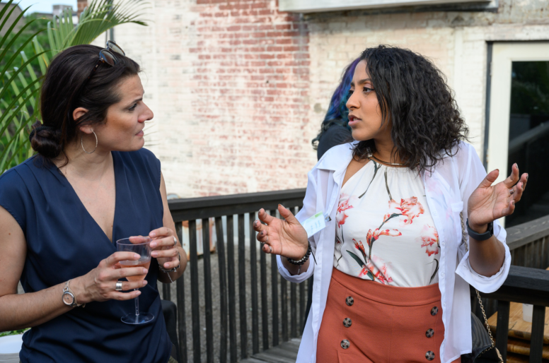 Summer cocktail with Minister Boulet in attendance