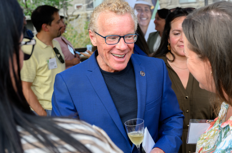 Summer cocktail with Minister Boulet in attendance