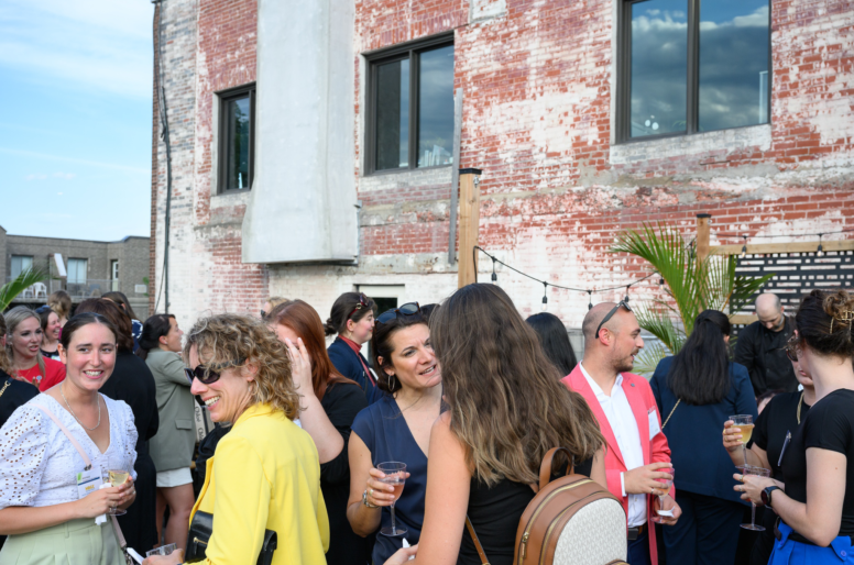 Summer cocktail with Minister Boulet in attendance