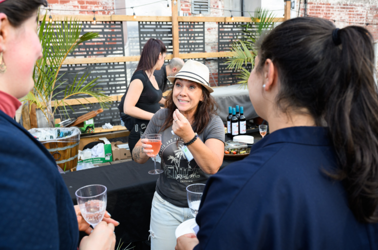 Summer cocktail with Minister Boulet in attendance