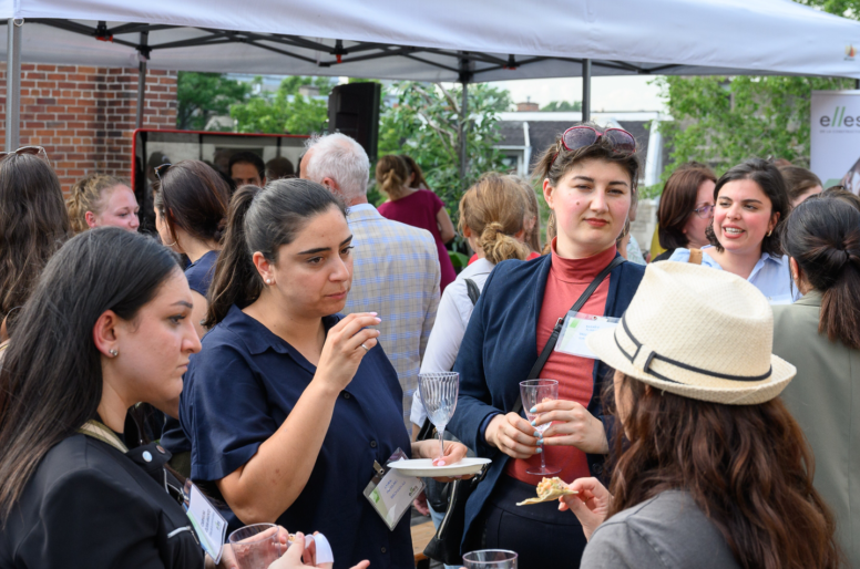 Summer cocktail with Minister Boulet in attendance