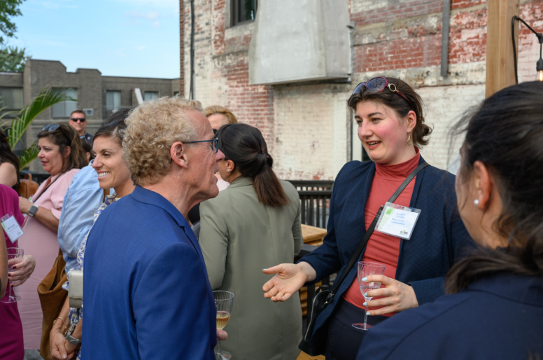 Summer cocktail with Minister Boulet in attendance