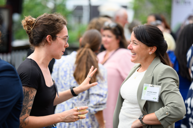 Summer cocktail with Minister Boulet in attendance