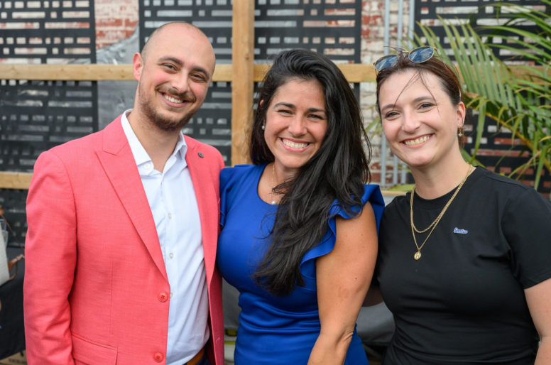 Summer cocktail with Minister Boulet in attendance