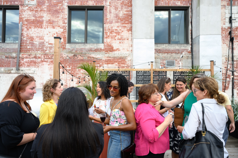 Summer cocktail with Minister Boulet in attendance
