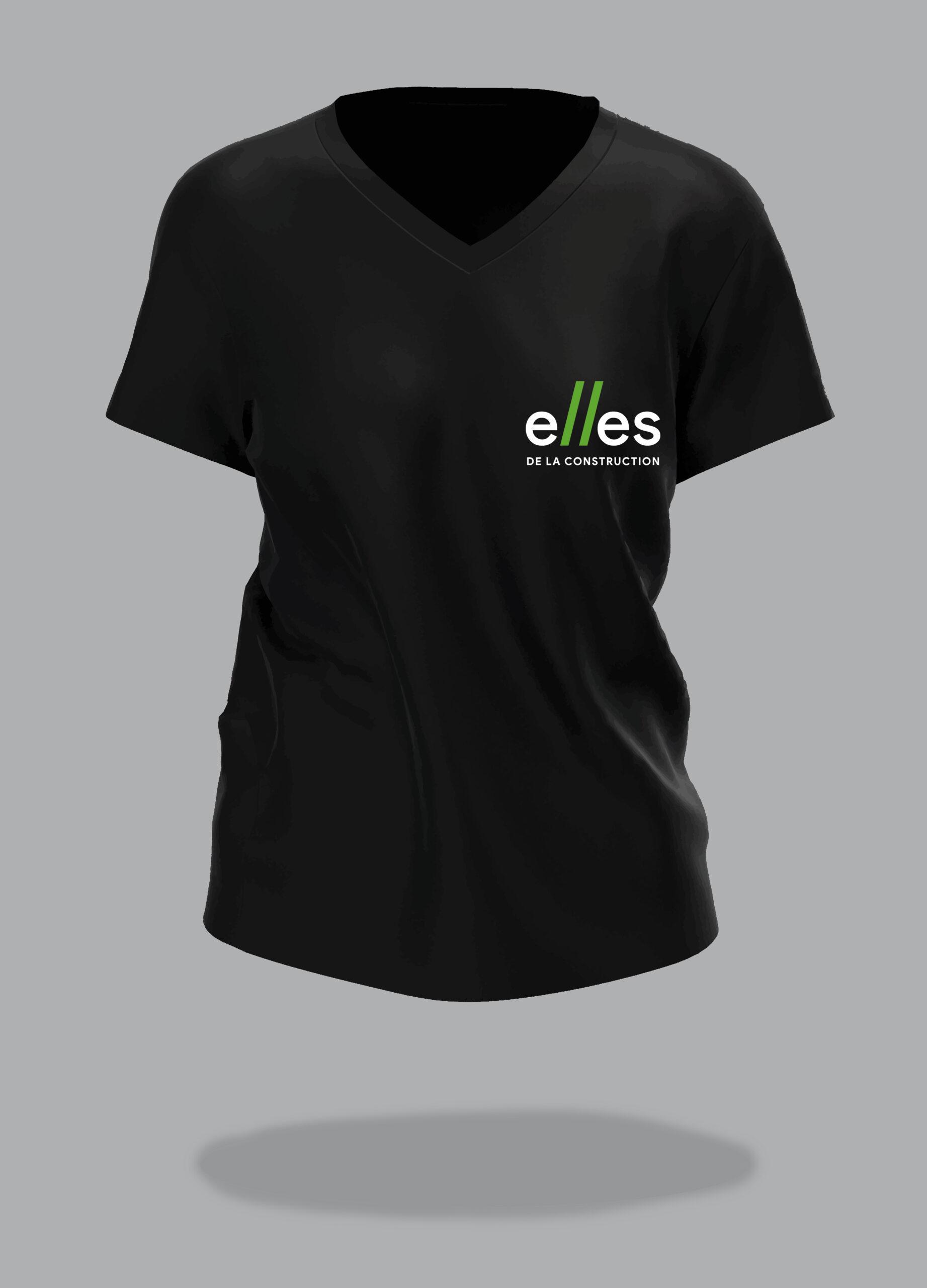 Tee-shirt col en V