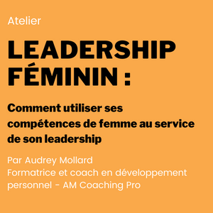 Atelier Leadership féminin